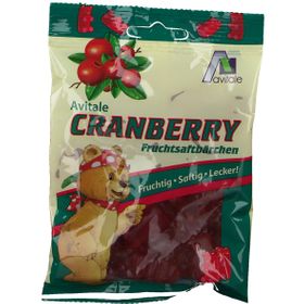 Avitale Cranberry Fruchtsaftbärchen