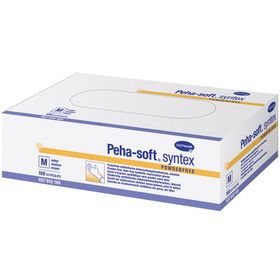 Peha-soft® syntex puderfrei unsteril Untersuchungshandschuhe Gr. M 7 - 8