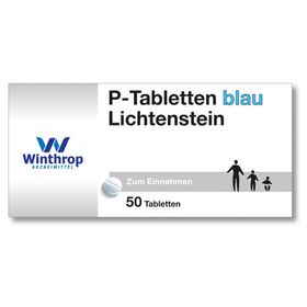 P-Tabletten blau Lichtenstein