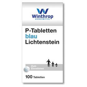 P-Tabletten blau Lichtenstein