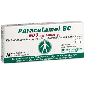 Paracetamol BC 500 mg Tabletten