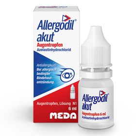 Allergodil® akut Augentropfen: Lindernde Lösung für die Augen bei Pollenallergie, Heuschnupfen, nicht-saisonaler Allergie