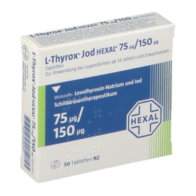 L-Thyrox® Jod HEXAL® 75 µg/150 µg