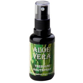 Aloe Vera 99% Teebaum Hautspray
