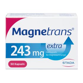 Magnetrans® extra 243 mg - Magnesiumkapseln für eine schnelle Hilfe bei Muskel- und Wadenkrämpfen bei nachgewiesenem Magnesiummangel