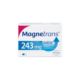 Magnetrans® extra 243 mg - Magnesiumkapseln für eine schnelle Hilfe bei Muskel- und Wadenkrämpfen bei nachgewiesenem Magnesiummange