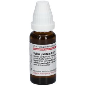 DHU Sulfur Jodatum D12