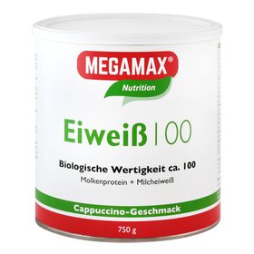 MEGAMAX® Nutrition Eiweiß 100 Cappuccino-Geschmack