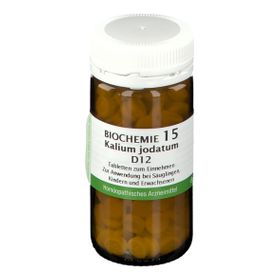 BIOCHEMIE 15 Kalium jodatum D12 Tabletten