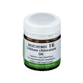 BIOCHEMIE 16 LITHIUM CHLORATUM D6