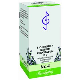 Bombastus Biochemie 4 Kalium chloratum D 6 Tabletten