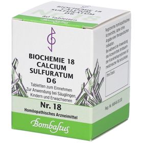 Bombastus Biochemie Calcium Sulfuratum D6