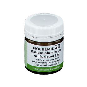 BIOCHEMIE 20 Kalium aluminium sulfuricum D6