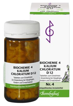 BIOCHEMIE 4 Kalium chloratum D 12