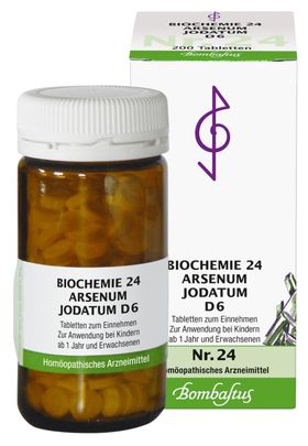 BIOCHEMIE 24 Arsenum Jodatum D6
