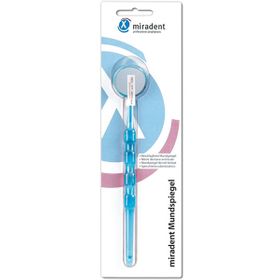 miradent Mundspiegel blau transparent