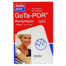 GoTa-Por Wundpflaster steril 15 x 10 cm