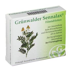 Grünwalder Sennalax Filmtabletten