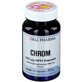 GALL PHARMA Chrom 100 µg GPH Kapseln