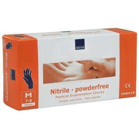ABENA Hospicare Nitril-Handschuhe M weiß puderfrei