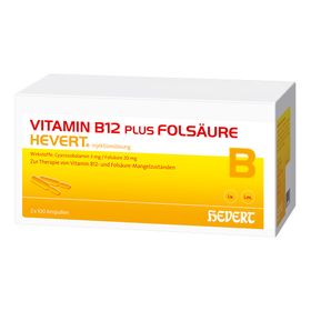 VITAMIN B 12 - HEVERT® PLUS FOLSÄURE - HEVERT® Ampullen