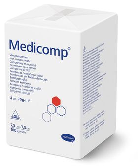 Medicomp® Komprressen unsteril 7,5 cm x 7,5 cm
