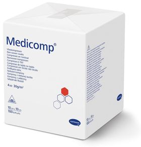 Medicomp® Kompressen unsteril 10 cm x 10 cm