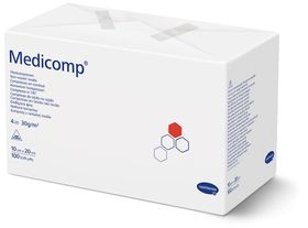 Medicomp® Kompressen unsteril 4-fach 10 x 20 cm