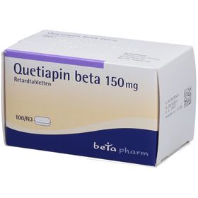 QUETIAPIN beta 150 mg Retardtabletten