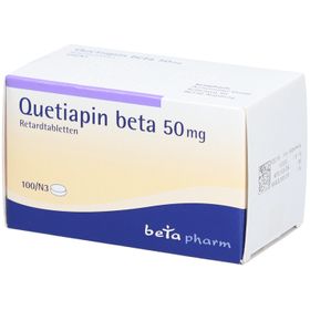 QUETIAPIN beta 50 mg Retardtabletten