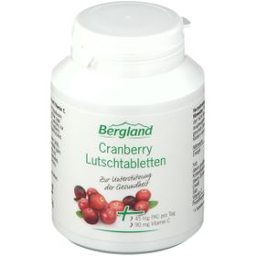 Bergland Cranberry Lutschtabletten