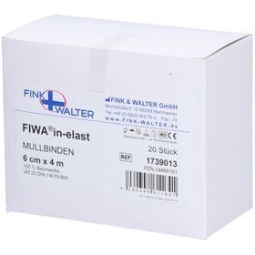 FIWA® in-elast MULLBINDEN 6 cm x 4 m