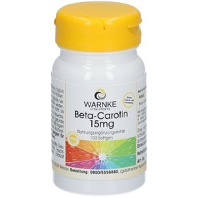 WARNKE Beta Carotin 15 mg