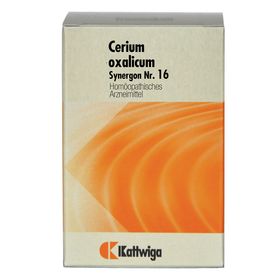 Synergon 16 Cerium oxalicum Tabl.