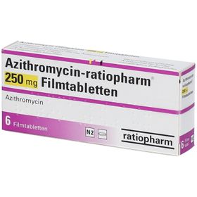 Azithromycin-ratiopharm® 250 mg