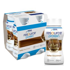 resource® protein Kaffee | Hochkalorische Trinknahrung, reich an Eiweiß | Aufbaukost bei Mangelernährung