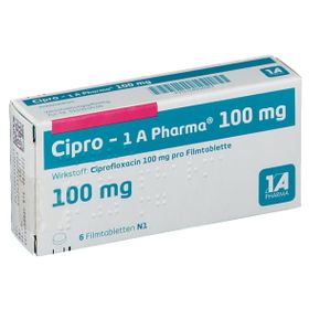 Cipro 1A Pharma® 100Mg