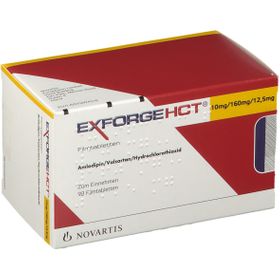 Exforge® HCT 10 mg/160 mg/12,5 mg