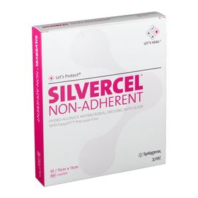 SILVERCEL® NON-ADHERENT Wundauflage 11 x 11 cm