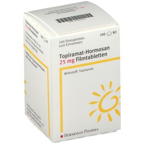 Topiramat Hormosan 25 mg