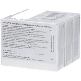 SPIRIVA 18 µg Hartkaps.m.Plv.f.HandiHaler Nachfüll