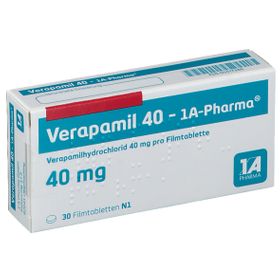 Verapamil 40 1A Pharma®