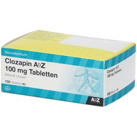 Clozapin AbZ 100 mg