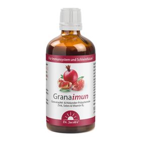 Dr. Jacob's Granaimun Granatapfel Holunder Polyphenole Zink Selen