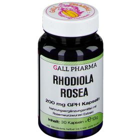 GALL PHARMA Rhodiola Rosea 200 mg GPH Kapseln