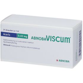 abnobaVISCUM® Aceris 0,02 mg Ampullen