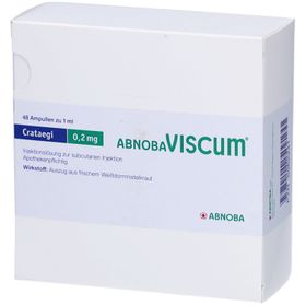 abnobaVISCUM® Crataegi 0,2 mg Ampullen