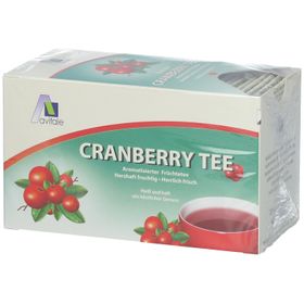 Avitale Cranberry Tee Filterbeutel