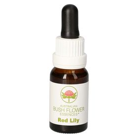 Australian Bush Flower Essences Red Lily Stock