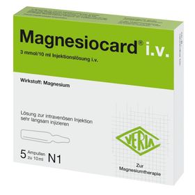 Magnesiocard i.v. Ampullen